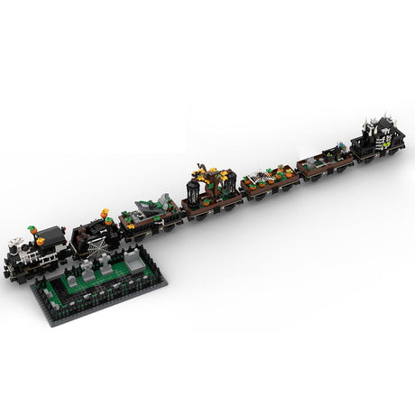 Halloween Express Train Klemmbausteine - LesDiy - Klemmbausteine