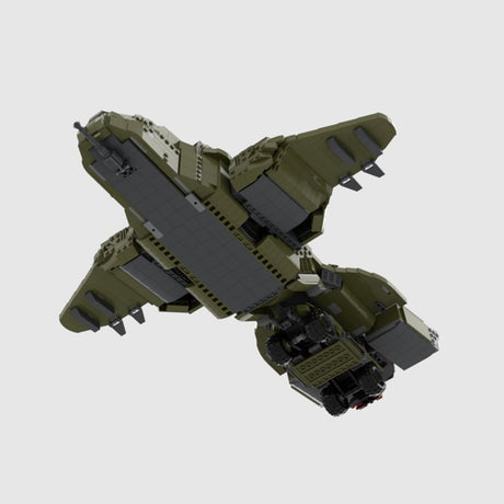 HALO Pelican D.77 Dropship Klemmbausteine - LesDiy - Klemmbausteine