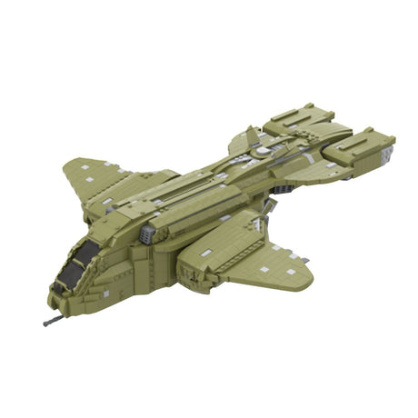 HALO Pelican D.77 Dropship Klemmbausteine - LesDiy - Klemmbausteine