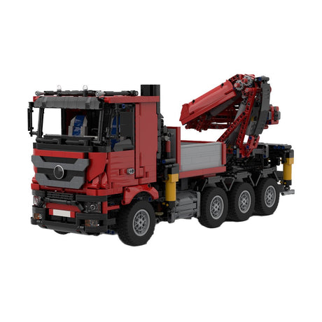 Heavy - Duty Hydraulic Crane Klemmbausteine - LesDiy - Klemmbausteine