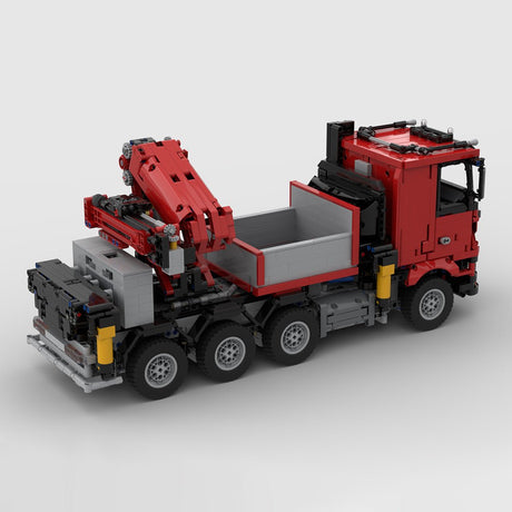 Heavy - Duty Hydraulic Crane Klemmbausteine - LesDiy - Klemmbausteine