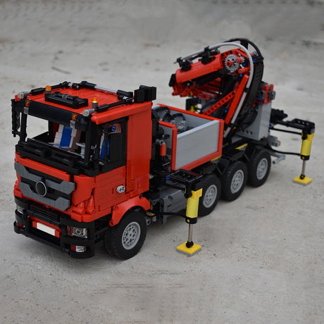 Heavy - Duty Hydraulic Crane Klemmbausteine - LesDiy - Klemmbausteine