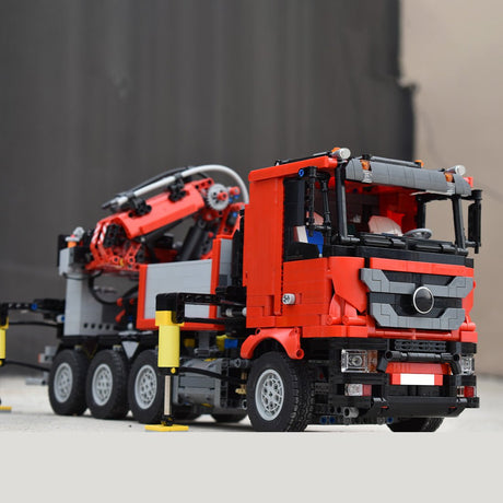 Heavy - Duty Hydraulic Crane Klemmbausteine - LesDiy - Klemmbausteine