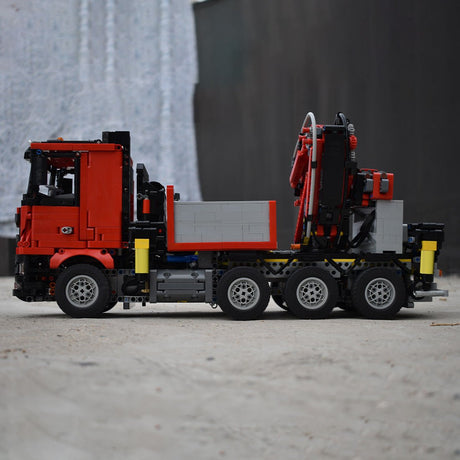 Heavy - Duty Hydraulic Crane Klemmbausteine - LesDiy - Klemmbausteine