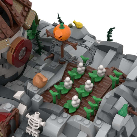 Hexenhäuschen Teil A Modell Klemmbausteine - LesDiy - Klemmbausteine