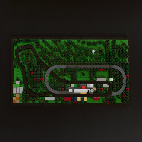 Historic Italian Street Scene Grand Prix Race Track Klemmbausteine - LesDiy - Klemmbausteine