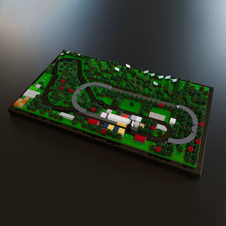 Historic Italian Street Scene Grand Prix Race Track Klemmbausteine - LesDiy - Klemmbausteine