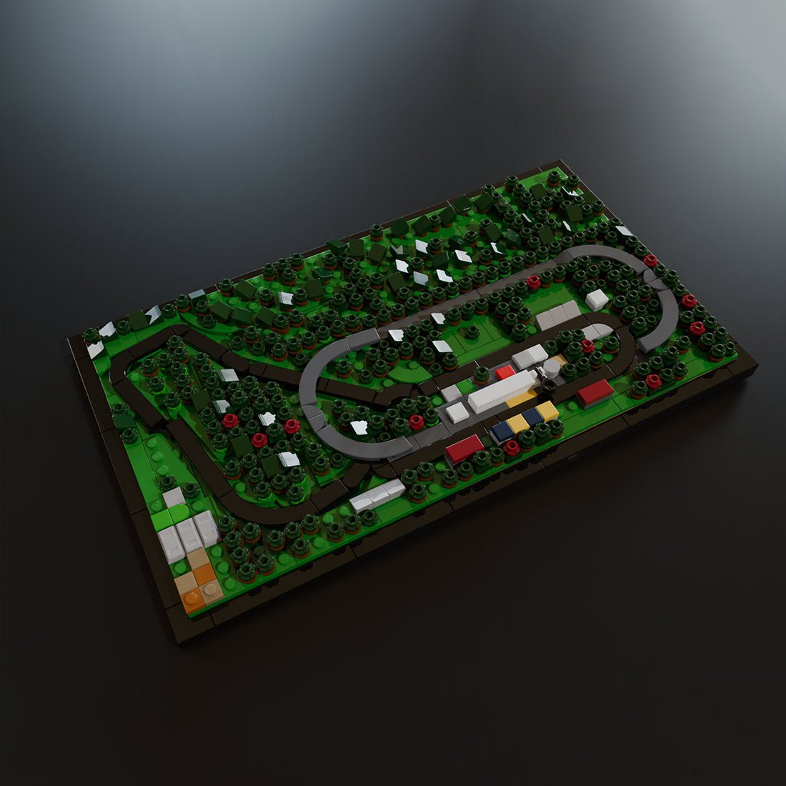 Historic Italian Street Scene Grand Prix Race Track Klemmbausteine - LesDiy - Klemmbausteine