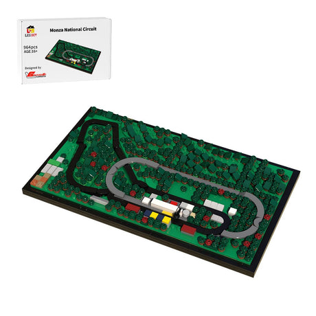 Historic Italian Street Scene Grand Prix Race Track Klemmbausteine - LesDiy - Klemmbausteine