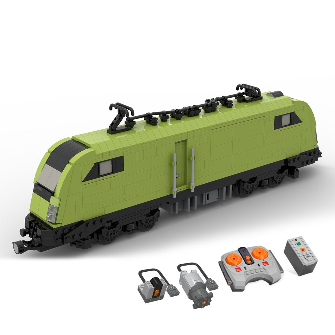 Hochgeschwindigkeitslokomotive Klemmbausteine - LesDiy - Klemmbausteine