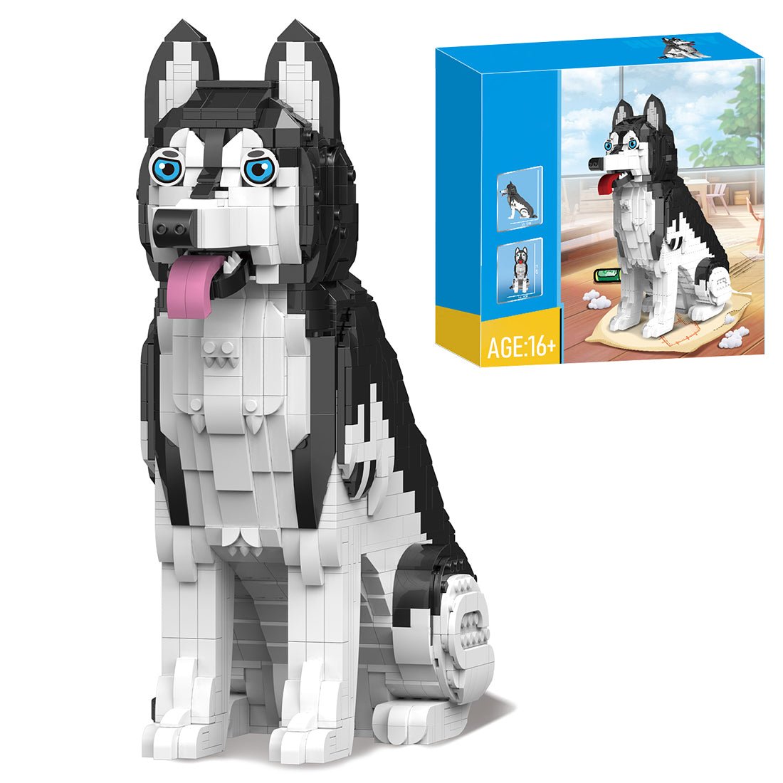 Huskies Klemmbausteine - LesDiy - Klemmbausteine