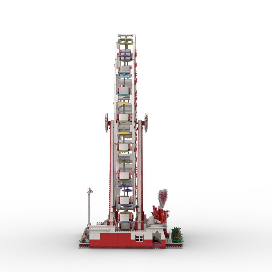 Ich liebe Riesenrad Klemmbausteine - LesDiy - Klemmbausteine