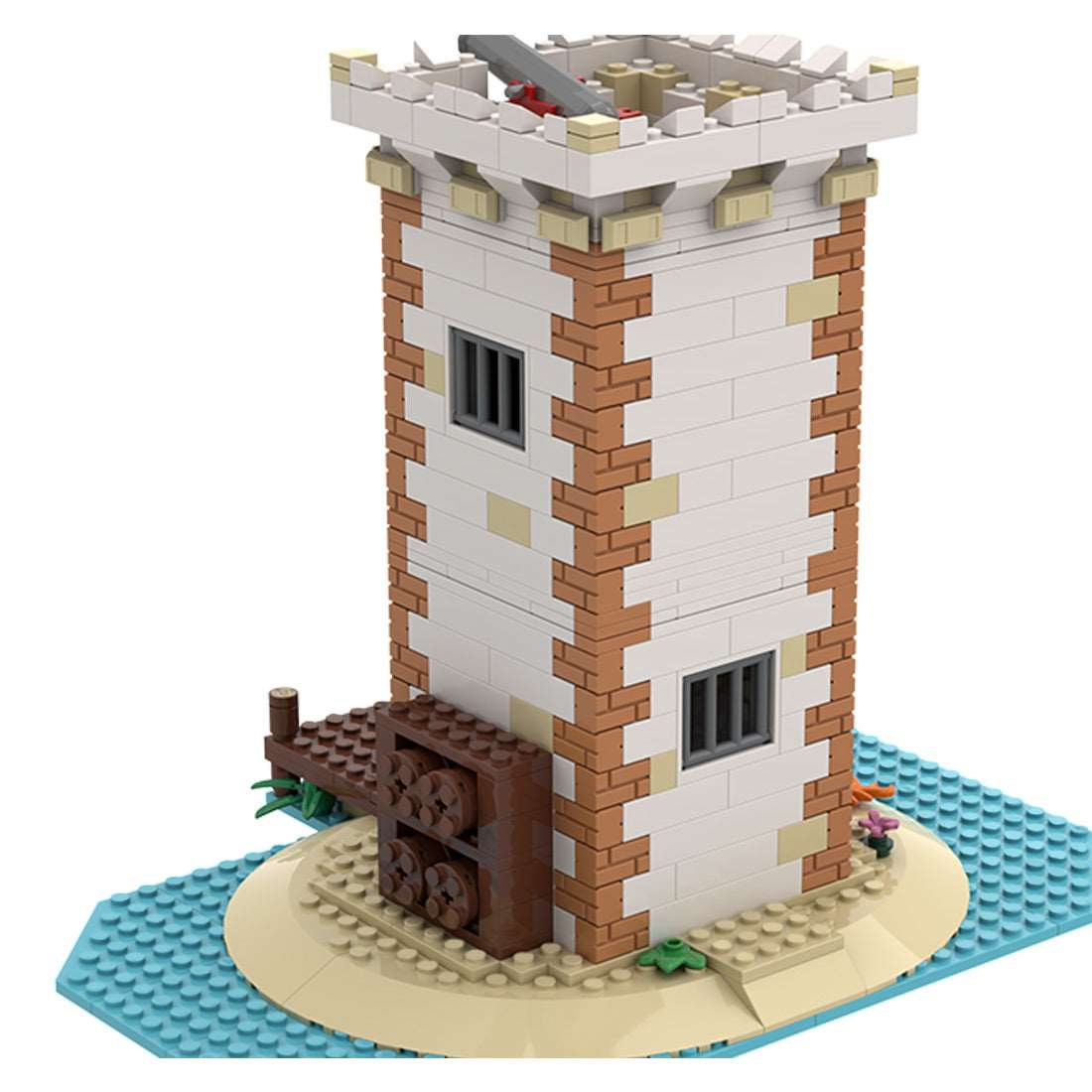 Imperial Prison Tower Klemmbausteine - LesDiy - Klemmbausteine