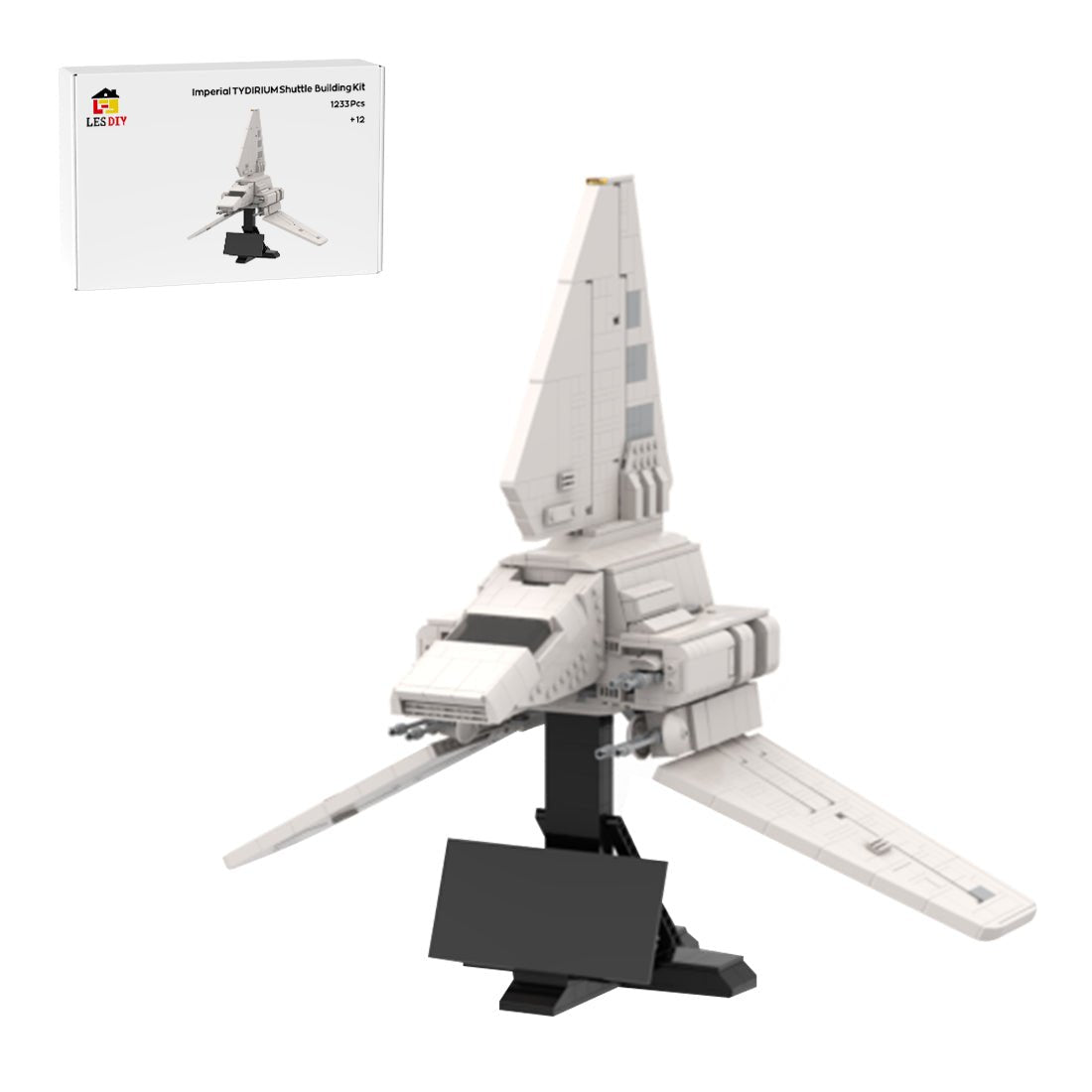 Imperial TYDIRIUM Shuttle Klemmbausteine - LesDiy - Klemmbausteine
