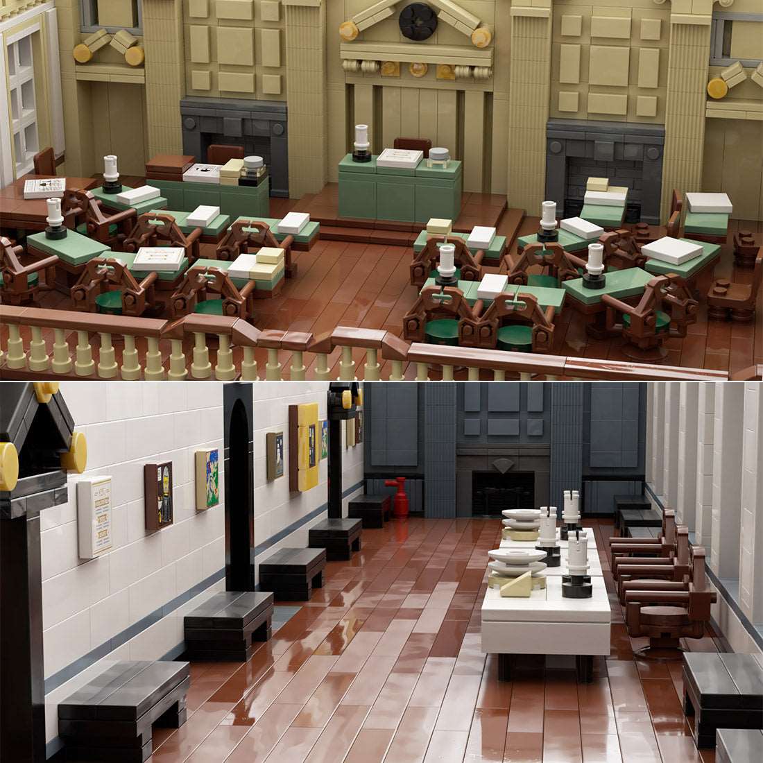 Independence Hall - LesDiy - Klemmbausteine