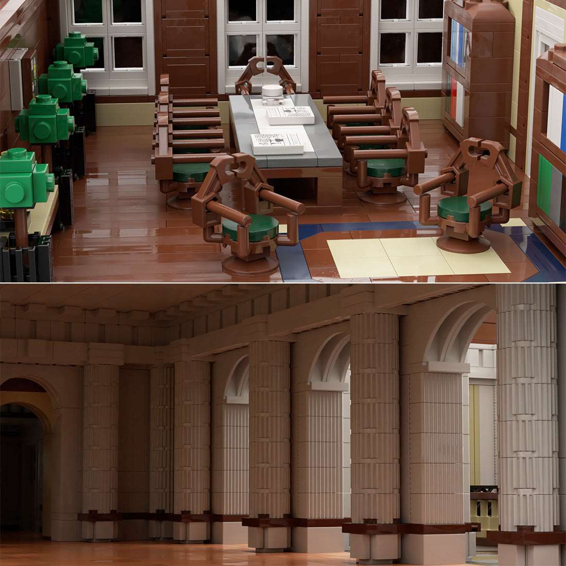 Independence Hall - LesDiy - Klemmbausteine