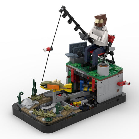 Interaktive Angelsimulation Klemmbausteine - LesDiy - Klemmbausteine