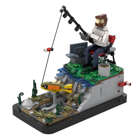 Interaktive Angelsimulation Klemmbausteine - LesDiy - Klemmbausteine