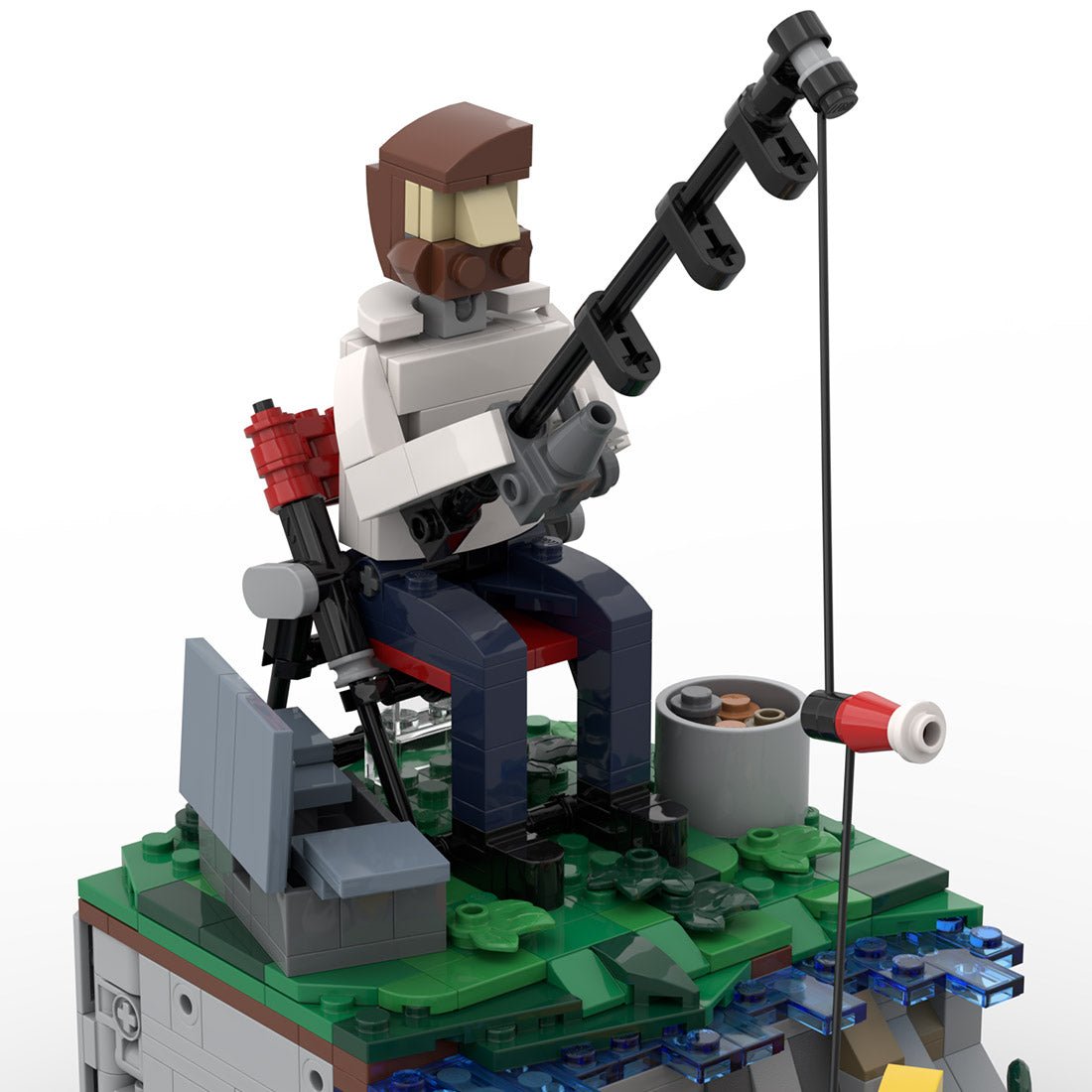 Interaktive Angelsimulation Klemmbausteine - LesDiy - Klemmbausteine