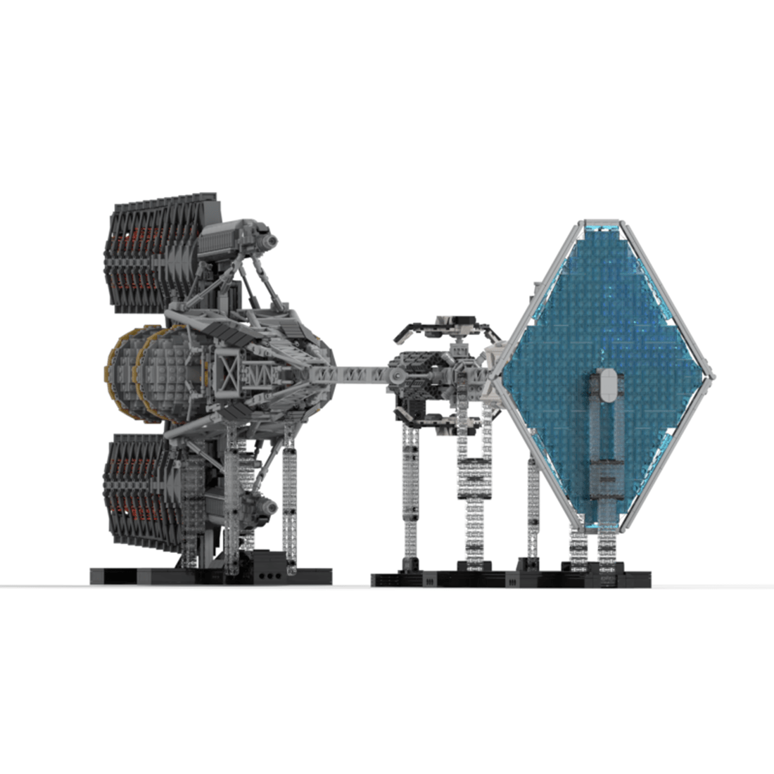 Interstellar Ship Klemmbausteine - LesDiy - Klemmbausteine