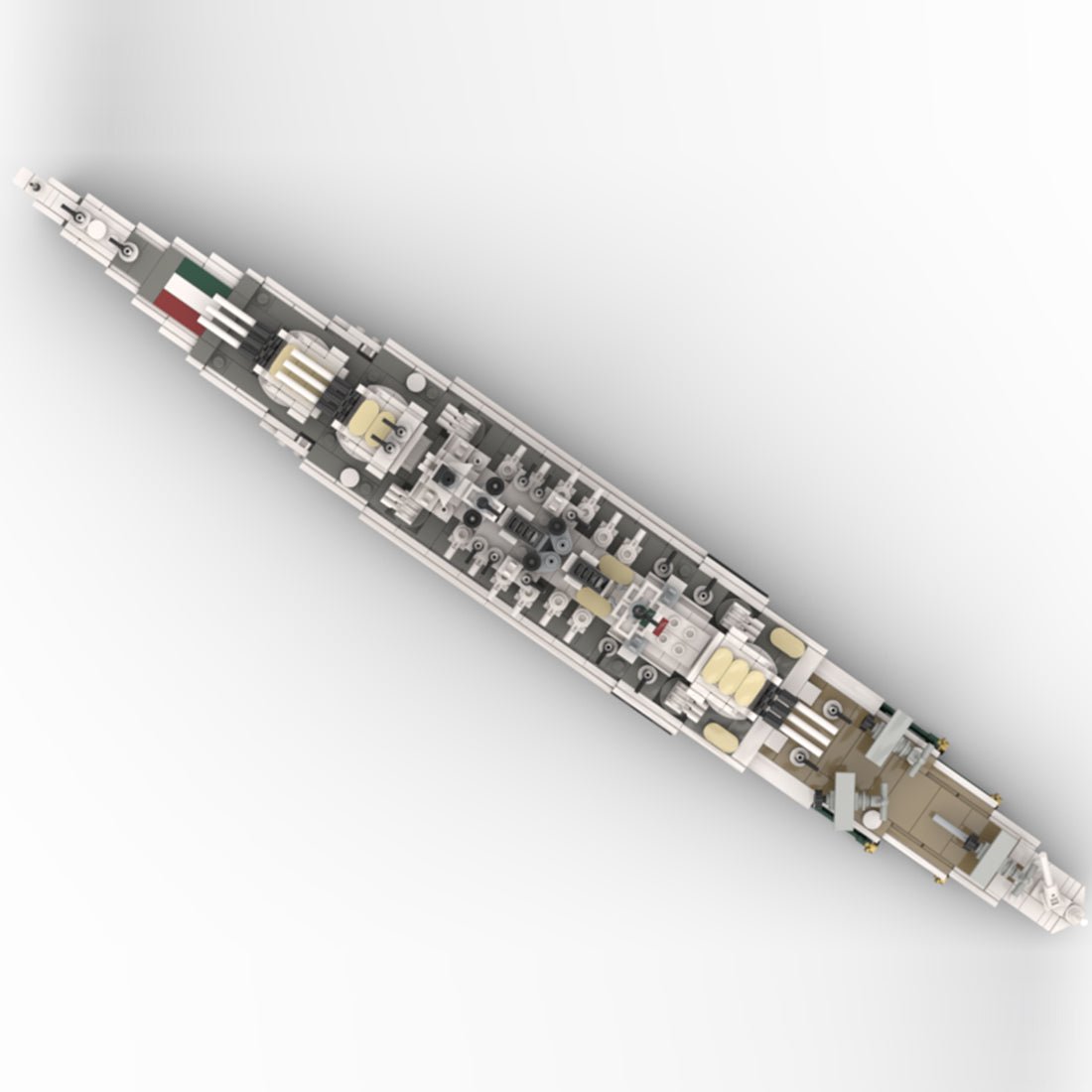 Italian battleship Impero Klemmbausteine - LesDiy - Klemmbausteine