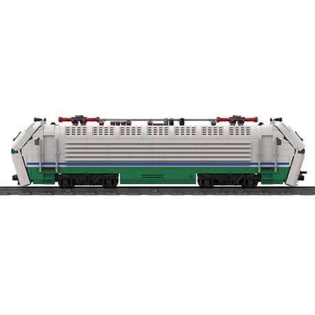 Italian E402B Locomotive Train Klemmbausteine - LesDiy - Klemmbausteine