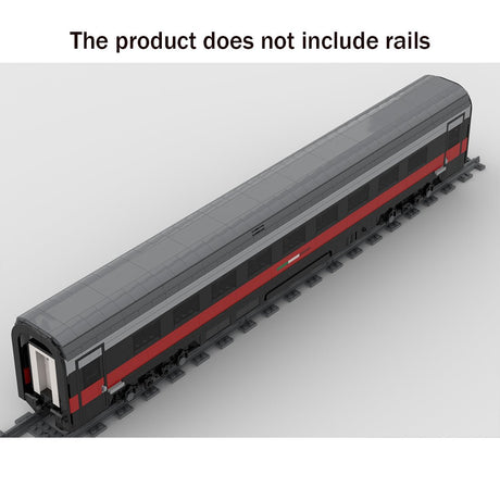 Italienischer Reisebus der FS - Klasse ETR 500 Klemmbausteine - LesDiy - Klemmbausteine