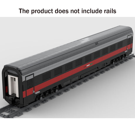 Italienischer Reisebus der FS - Klasse ETR 500 Klemmbausteine - LesDiy - Klemmbausteine
