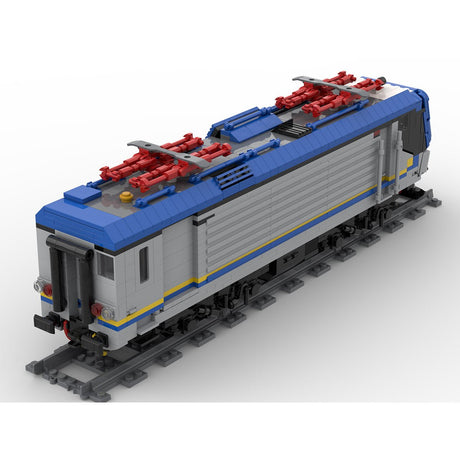 Italy Class Commuter Locomotive Klemmbausteine - LesDiy - Klemmbausteine