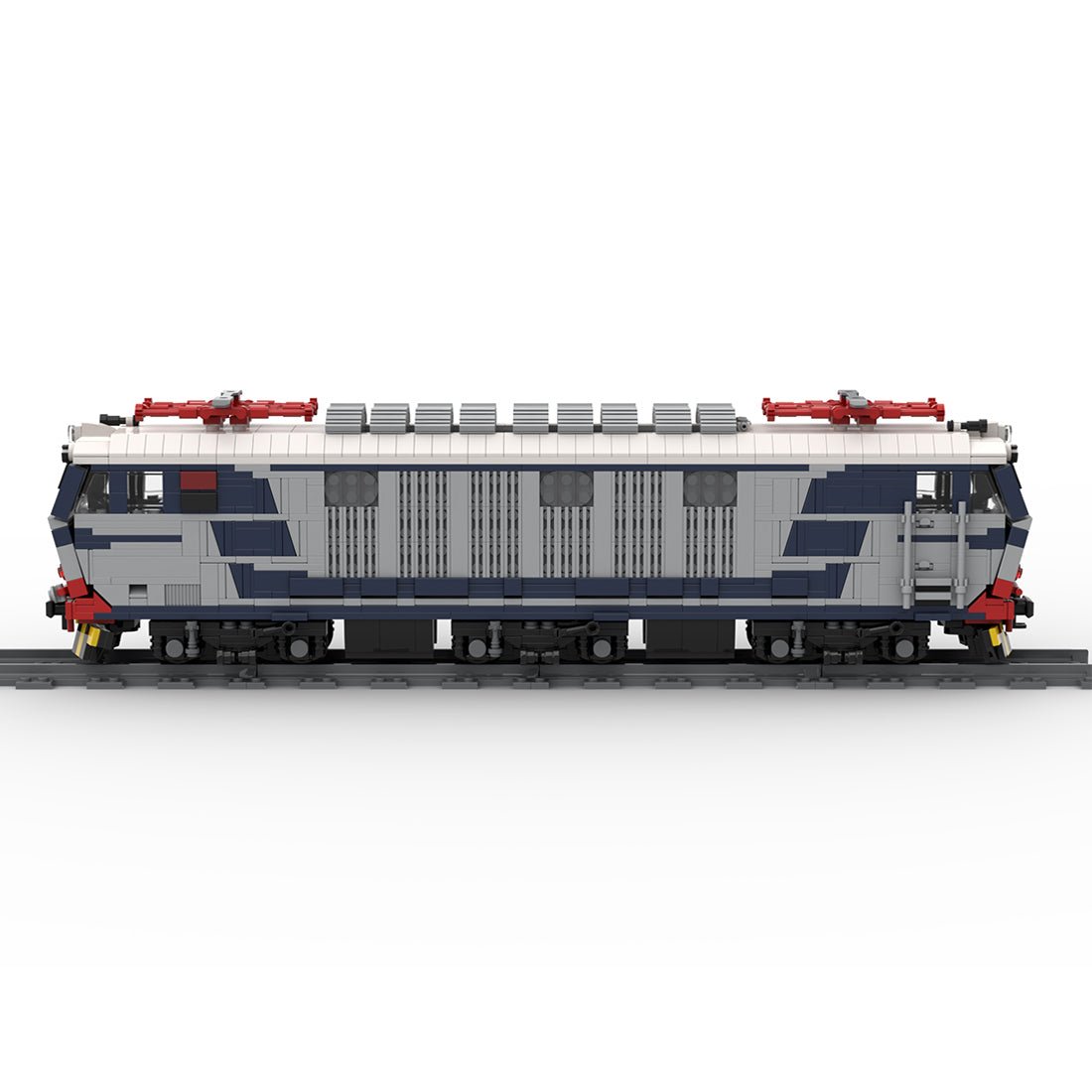 Italy Electric Locomotive E.632 Train Klemmbausteine(Static) - LesDiy - Klemmbausteine