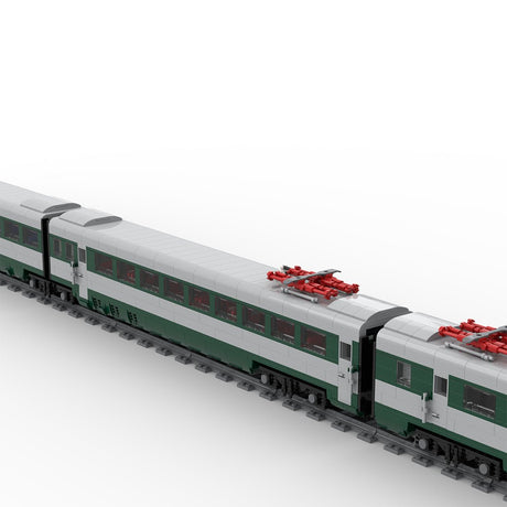 Italy ETR.250 Arlecchino Klemmbausteine - LesDiy - Klemmbausteine