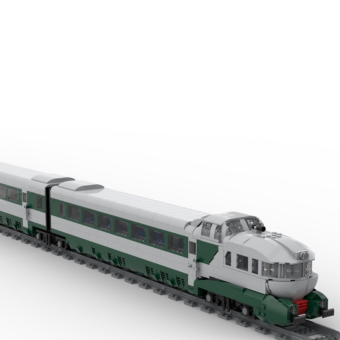 Italy ETR.250 Arlecchino Klemmbausteine - LesDiy - Klemmbausteine