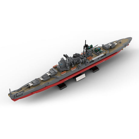 Japanischer Kreuzer Suzuya aus dem Zweiten Weltkrieg klemmbausteine - LesDiy - Klemmbausteine