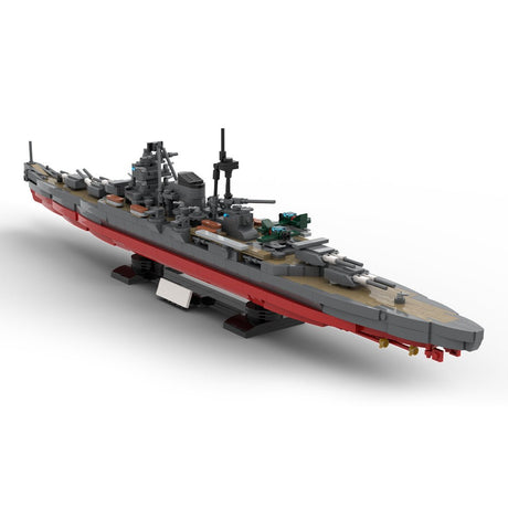 Japanischer Kreuzer Suzuya aus dem Zweiten Weltkrieg klemmbausteine - LesDiy - Klemmbausteine