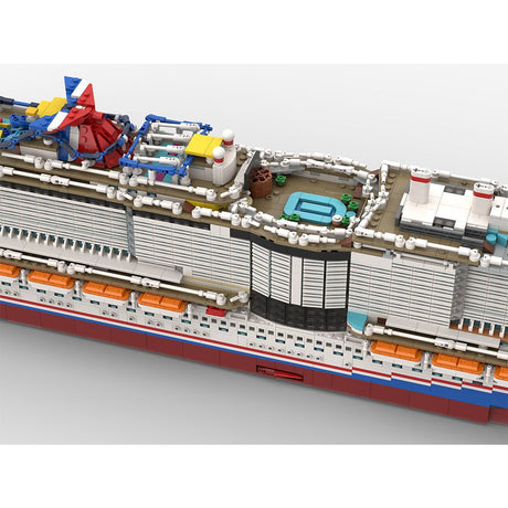 Karnevalsfeier Super - Traumkreuzfahrt Klemmbausteine - LesDiy - Klemmbausteine