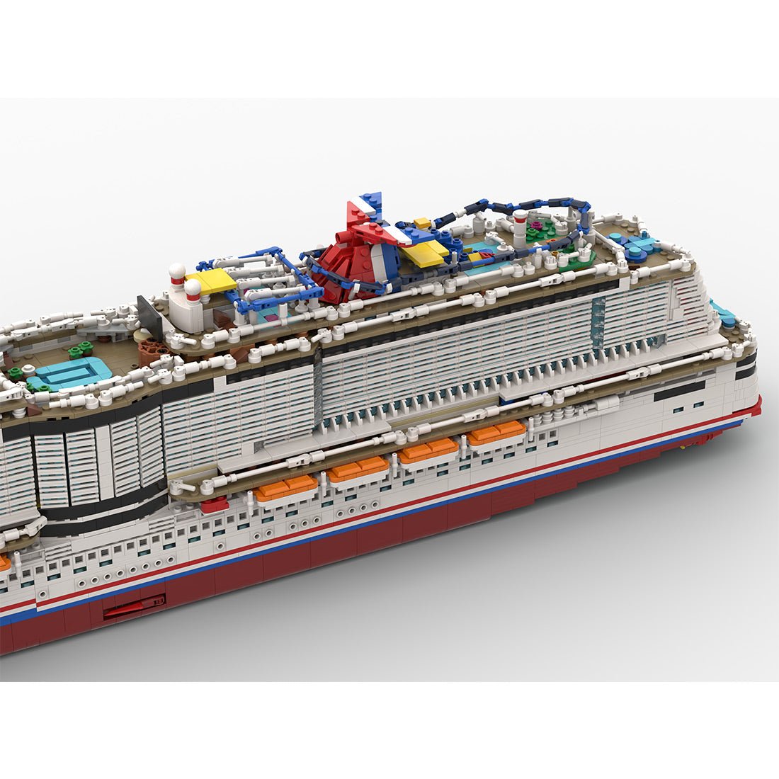 Karnevalsfeier Super - Traumkreuzfahrt Klemmbausteine - LesDiy - Klemmbausteine