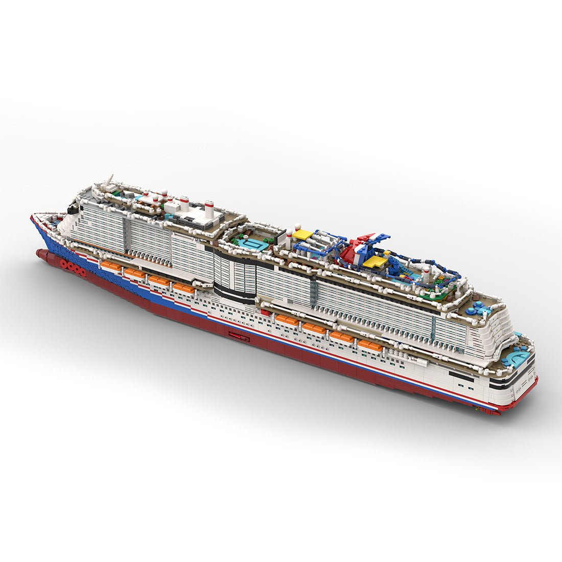 Karnevalsfeier Super - Traumkreuzfahrt Klemmbausteine - LesDiy - Klemmbausteine