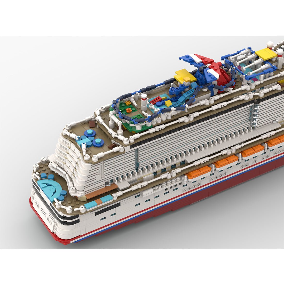 Karnevalsfeier Super - Traumkreuzfahrt Klemmbausteine - LesDiy - Klemmbausteine