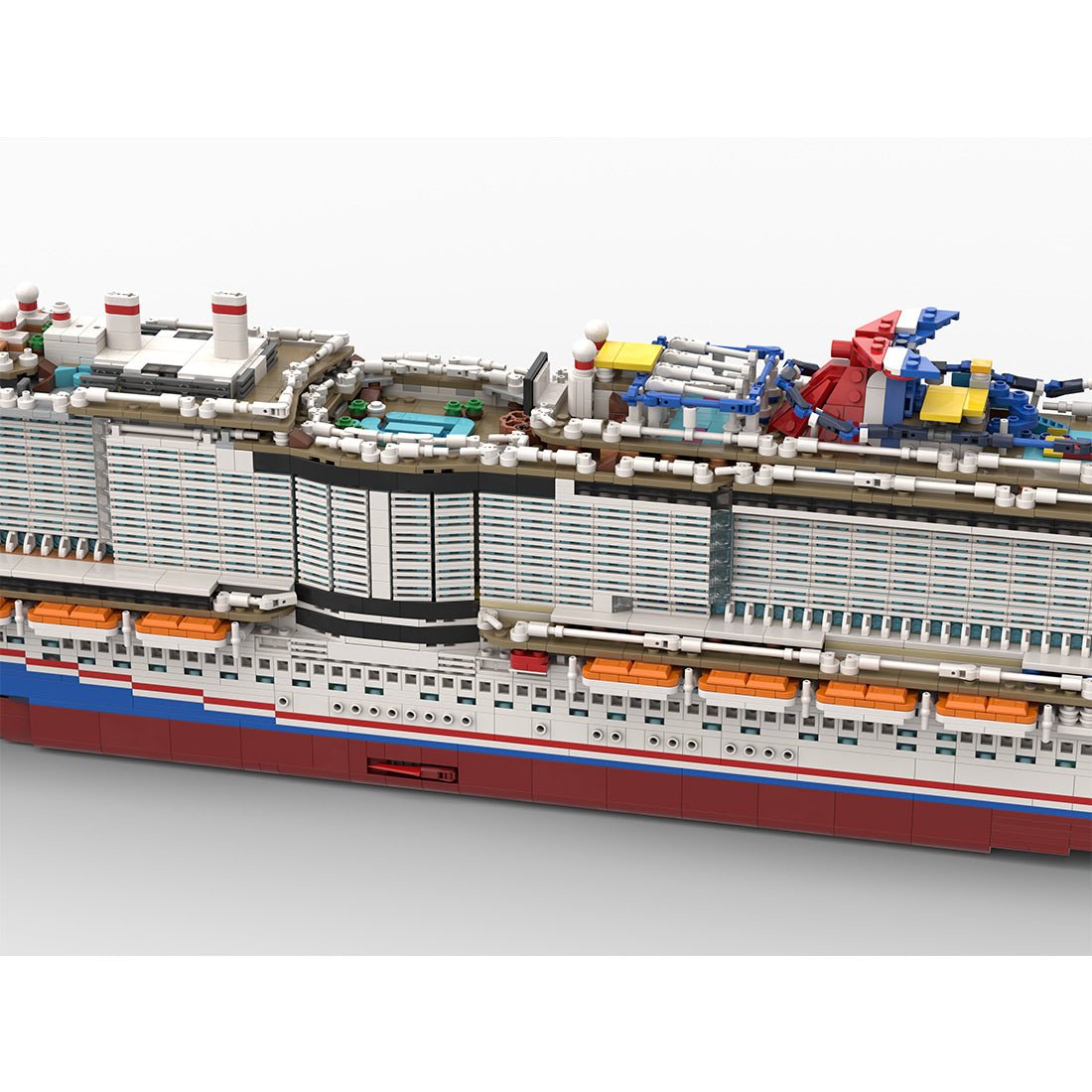 Karnevalsfeier Super - Traumkreuzfahrt Klemmbausteine - LesDiy - Klemmbausteine