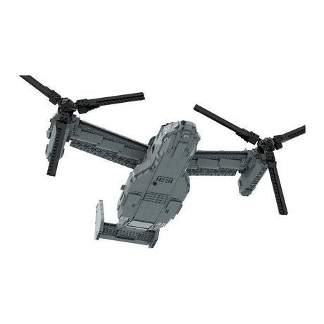V - 22 Fishhawk Tilt - Rotor Aircraft Klemmbausteine - LesDiyproduct_type##