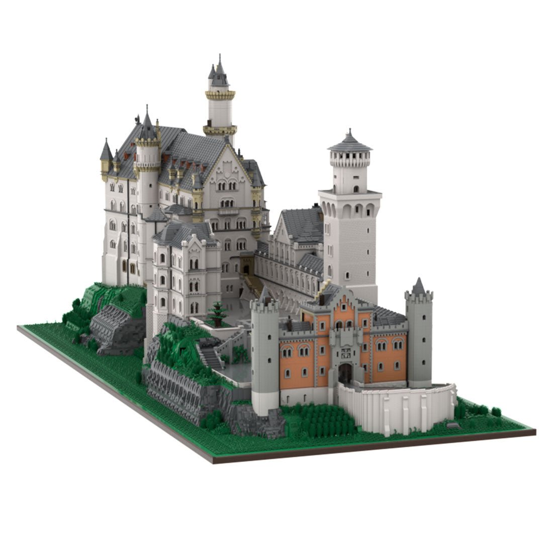 Knighthouse Floor 1 - 4 Module 4 of Neuschwanstein Castle Klemmbausteine - LesDiy - Klemmbausteine