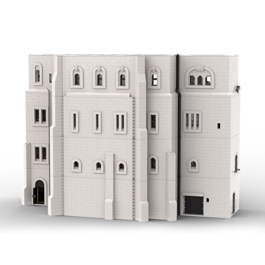 Knighthouse Floor 1 - 4 Module 4 of Neuschwanstein Castle Klemmbausteine - LesDiy - Klemmbausteine