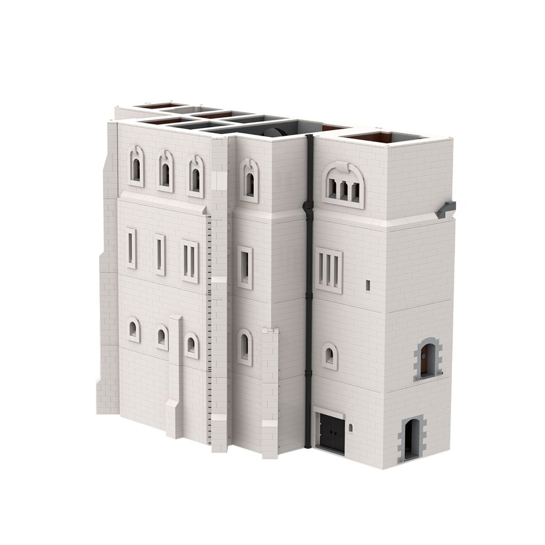 Knighthouse Floor 1 - 4 Module 4 of Neuschwanstein Castle Klemmbausteine - LesDiy - Klemmbausteine
