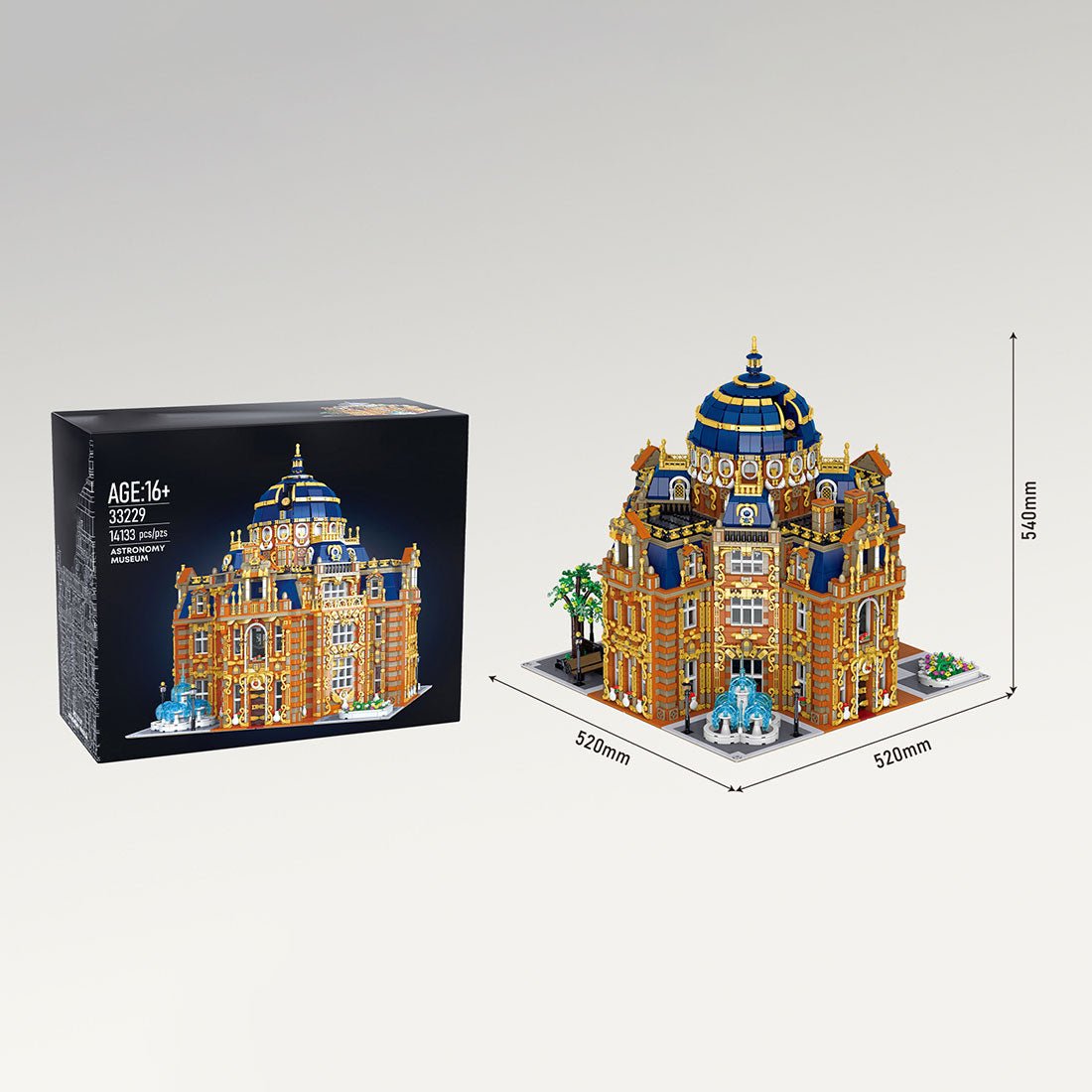 Königliches Astronomiemuseum Klemmbausteine - LesDiy - Klemmbausteine