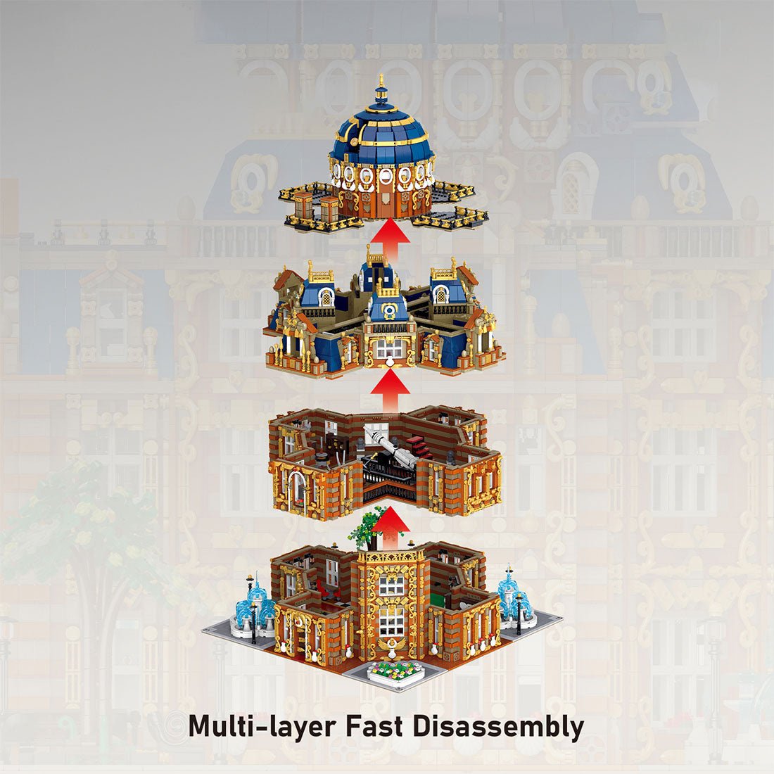 Königliches Astronomiemuseum Klemmbausteine - LesDiy - Klemmbausteine