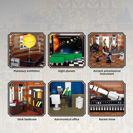 Königliches Astronomiemuseum Klemmbausteine - LesDiy - Klemmbausteine