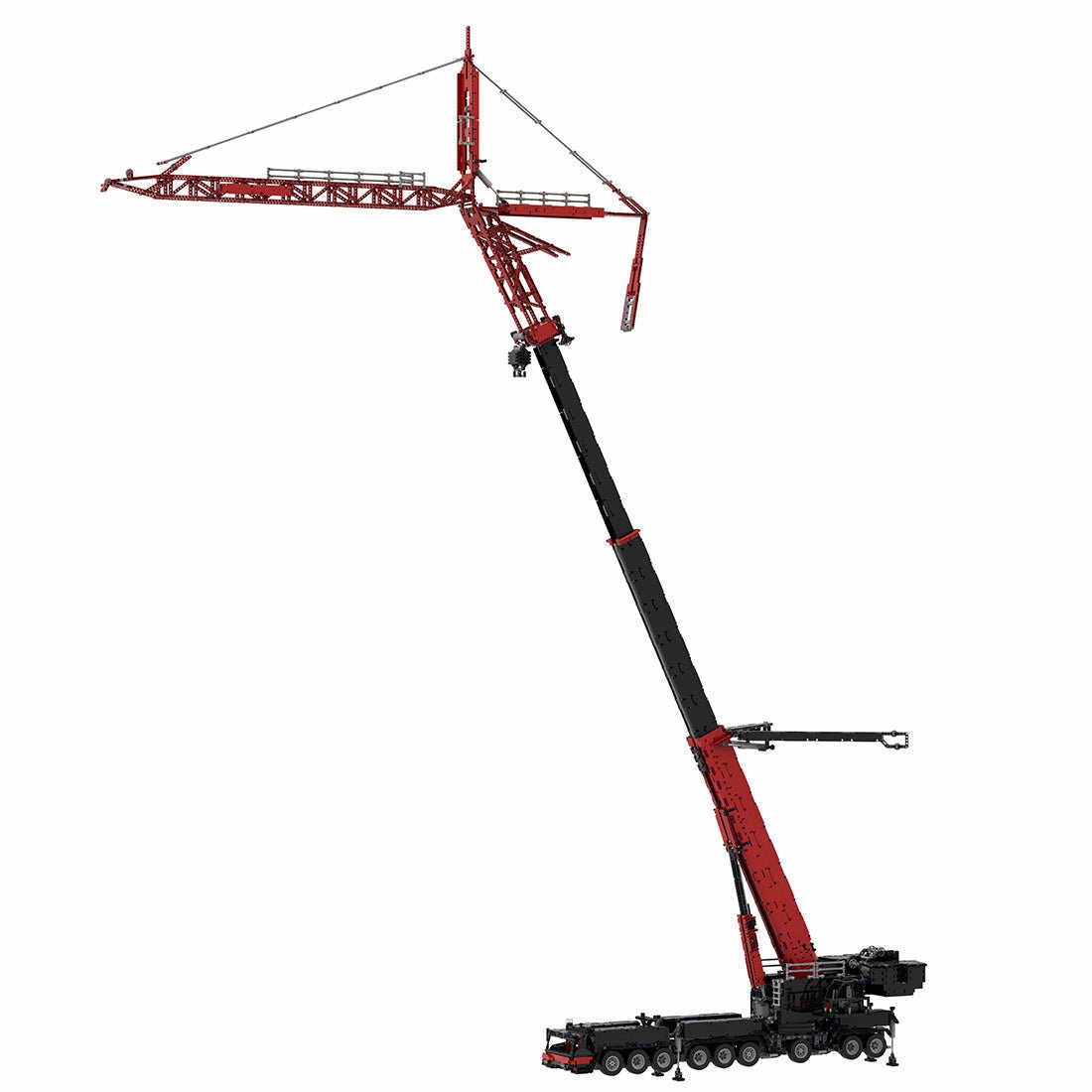 Kranhilfsarmbau für LTM - 11200 oder LTM - 1750 - 9.1 Klemmbausteine - LesDiy - Klemmbausteine