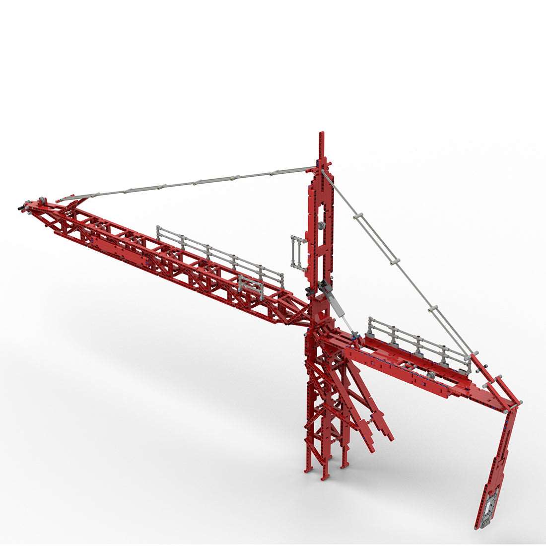 Kranhilfsarmbau für LTM - 11200 oder LTM - 1750 - 9.1 Klemmbausteine - LesDiy - Klemmbausteine