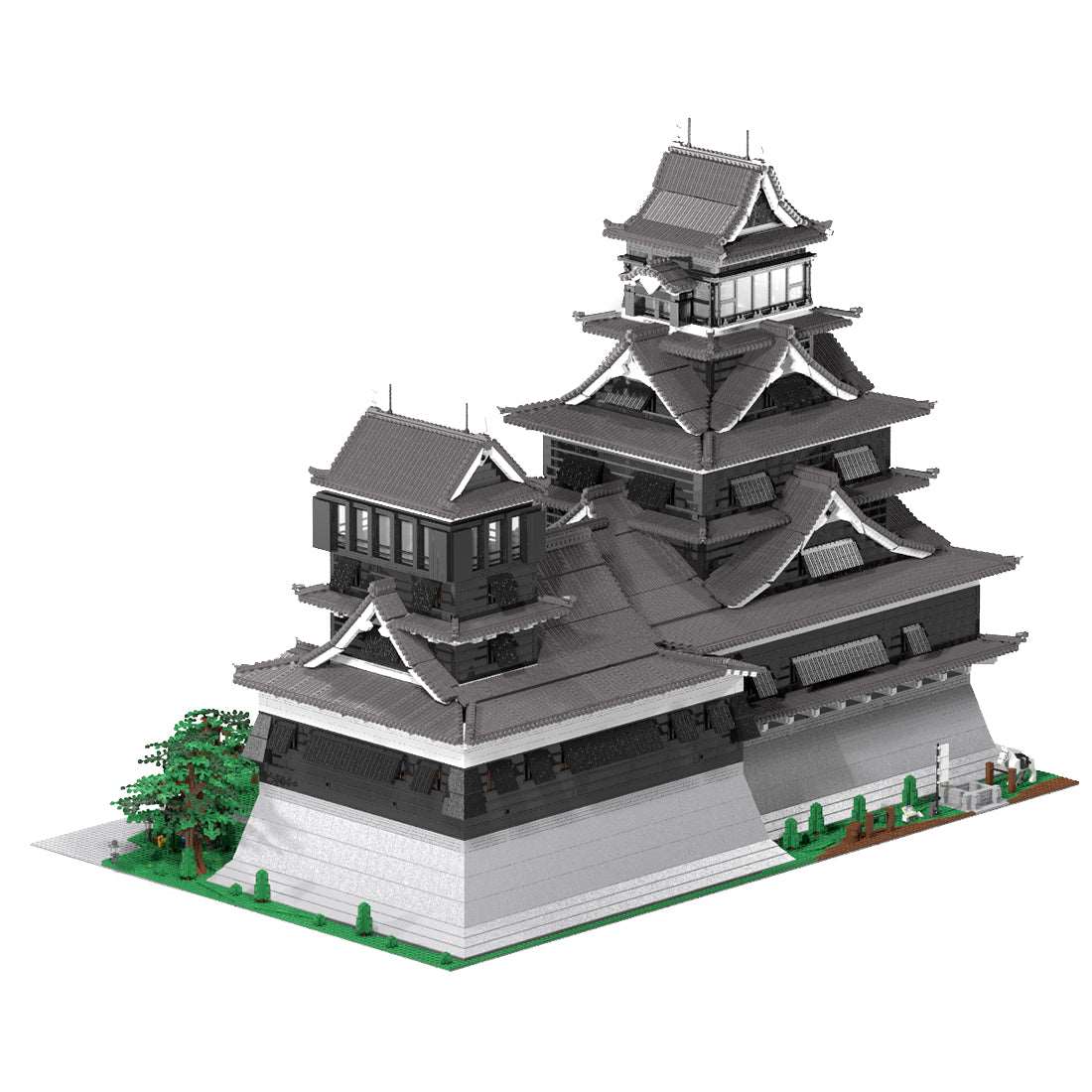 Kumamoto Castle - LesDiy - Klemmbausteine