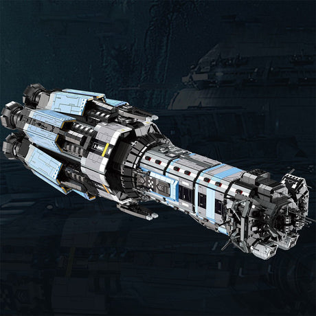 AGATHA KING Langförmiges Sci - Fi - Schlachtschiff - Raumschiff Klemmbausteine - LesDiy - Klemmbausteine